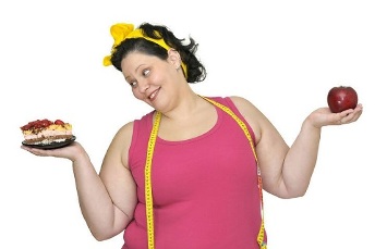 übergewicht wegen der köstlichen und hoch in kalorien der mahlzeit