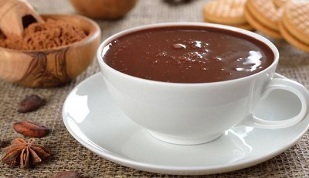 Schokoladengetränk Diät zur Gewichtsreduktion