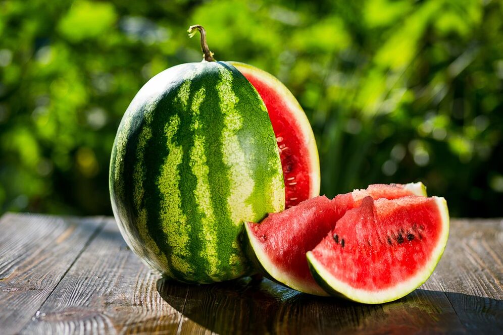 Saftige Wassermelone zum Abnehmen